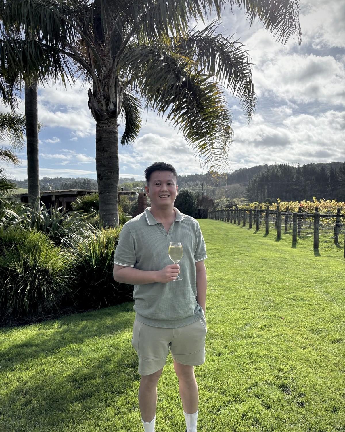 Thomas Lau outdoors